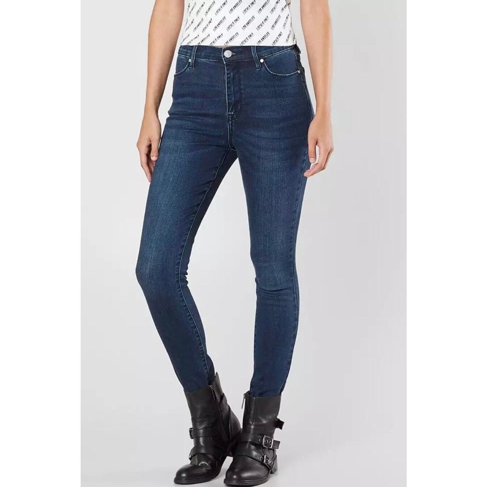 NWT Kendall + Kylie The Sultry Sky High Ultra Sexy Skinny Jeans, Size 28
